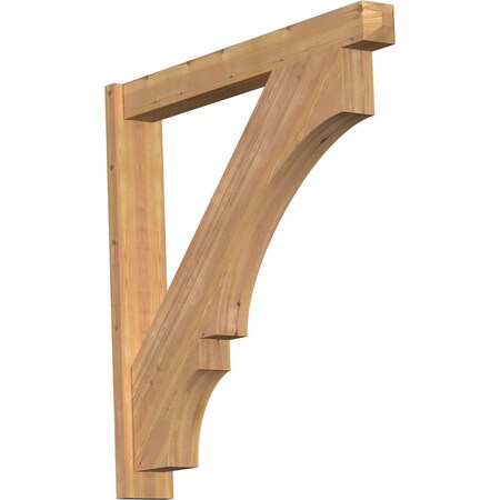Ekena Millwork Balboa Craftsman Smooth Outlooker, Western Red Cedar, 5 1/2"W x 40"D x 40"H OUT06X40X40BOA04SWR